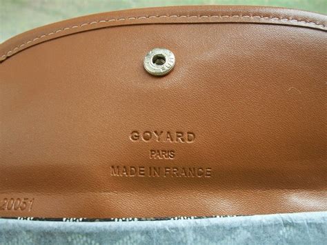 fake goyard serial number|how to identify a goyard.